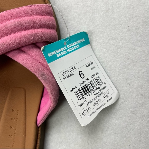 Reef Pink Lofty Lux X Slip On Open Toe Casual Shoes Sandals Size 6 NWT CJ0669 - Picture 4 of 5